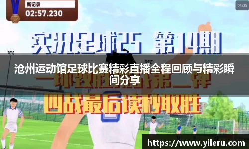沧州运动馆足球比赛精彩直播全程回顾与精彩瞬间分享